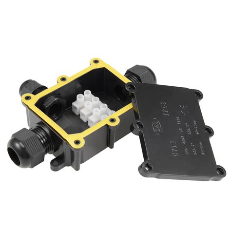 3 way outdoor junction box|outside waterproof electrical junction box.